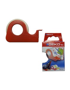 Dispensador de cinta adhesiva transparente 10 m