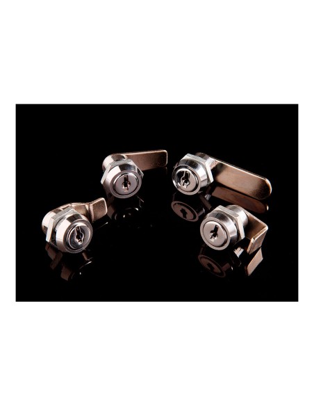 Cerradura 111 a. niquel. lengüeta recta de 34mm. con 2 llaves. ifam