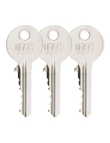 Cerrojo b5/50. acabado latonado. con 3 llaves...