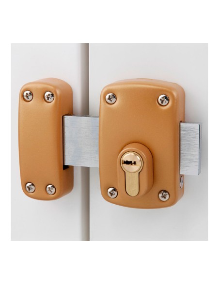 Cerrojo x5. acabado marrón. ifam