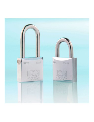 Candado inox. 50 inoxidable 50mm con 2 llaves....