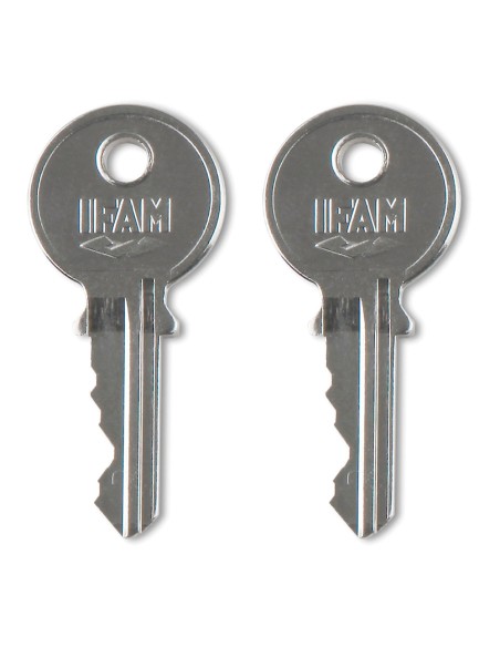 Candado inox. 60 inoxidable 60mm con 2 llaves. arco normal. ifam