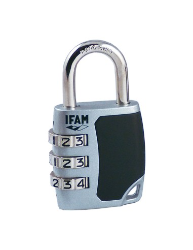 Candado c35s zinc 34,5mm. arco ø4,7mm con combinación ifam