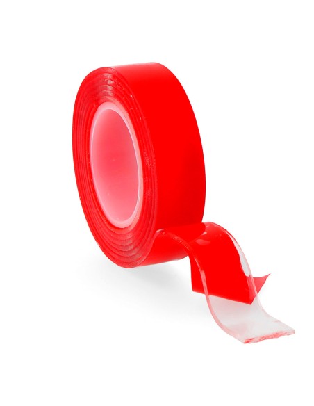 Cinta doble cara transparente 1,5 m x 19 mm