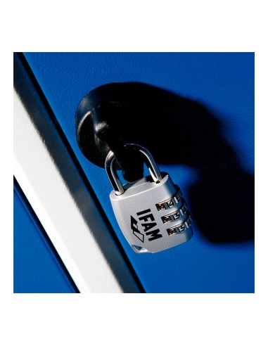 Candado c45s zinc 44,5mm. arco ø6,3mm con...