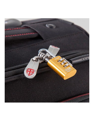 Candado col combi30 violeta 30mm. arco ø5mm....