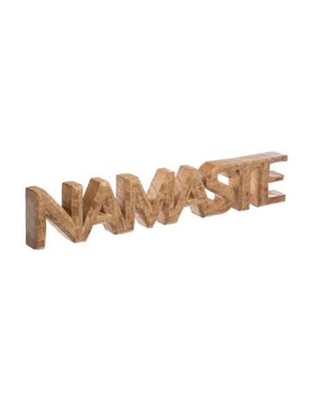 'namaste' decorativo madera de mango 54x3,5x10cm