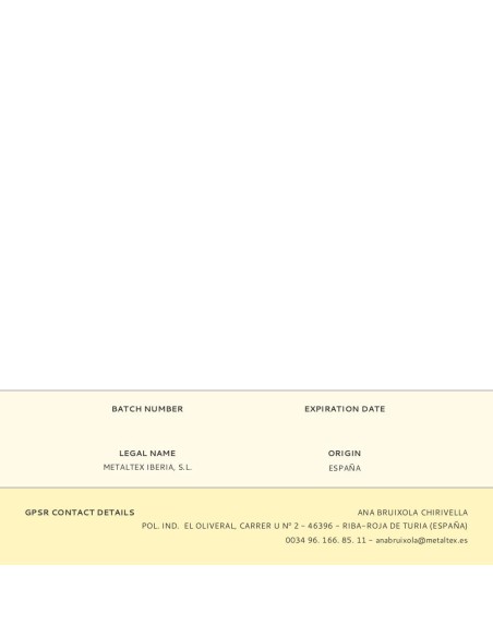 Prensaajos inoxidable "imperial" 233252000 metaltex