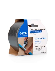 Cinta multiuso americana 10m x 50mm plata