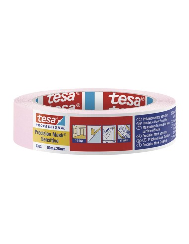 Precision mask sensitive 50m x 25mm 4333