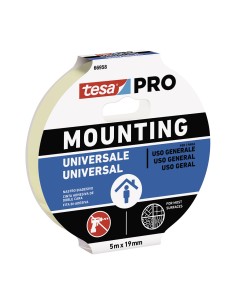 Cinta doble cara mounting pro universal. 5 m x 19 mm
