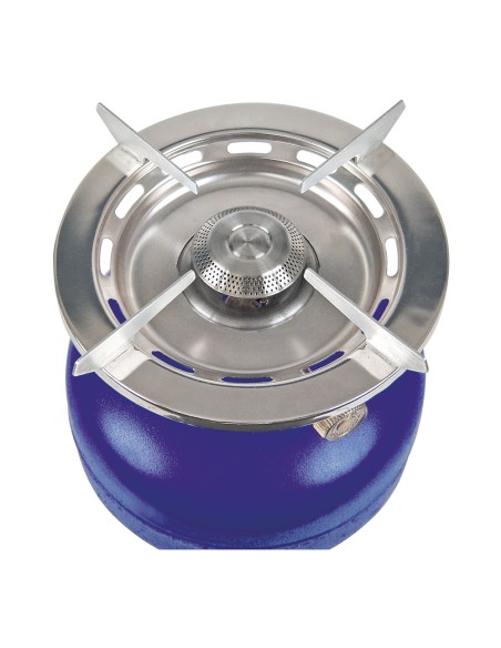 Fogón de camping destroyer botella azul ø23 x 7 cm