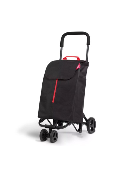 Carro de la compra twin negro 50 l