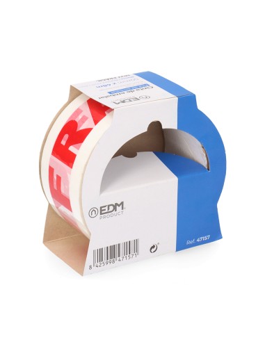 Cinta de embalar "muy frágil" 48 micras 48m x 50mm