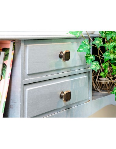 Blister con 4 pomos metálicos para mueble, con...