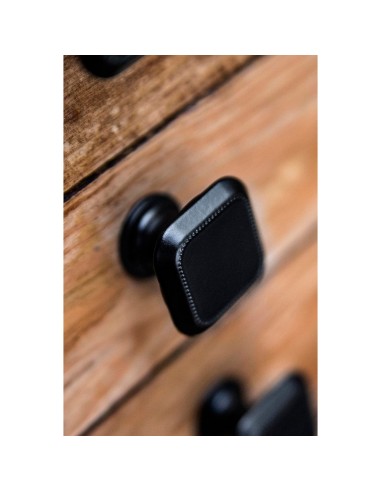 Blister con 4 pomos metálicos para mueble, con...