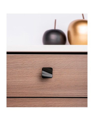 Blister con 4 pomos metálicos para mueble, con...