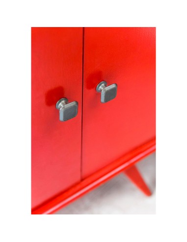 Blister con 4 pomos metálicos para mueble, con...