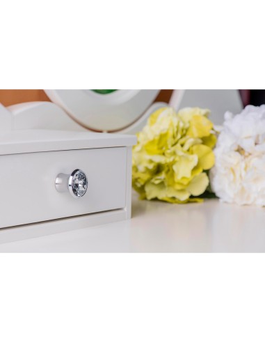 Blister con 4 pomos redondos para mueble...