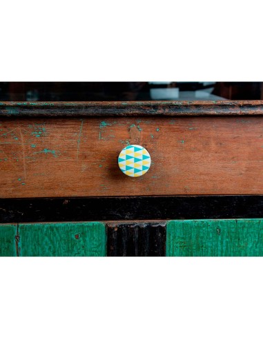 Blister con 4 pomos redondos para mueble...