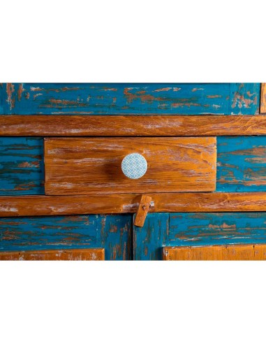 Blister con 4 pomos redondos para mueble...