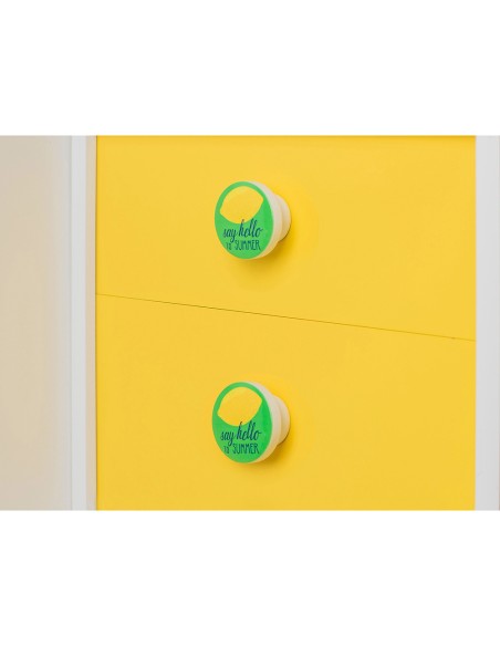 Blister con 4 pomos redondos para mueble fabricado en madera acabado decorativo mod. m11 ø38mm rei