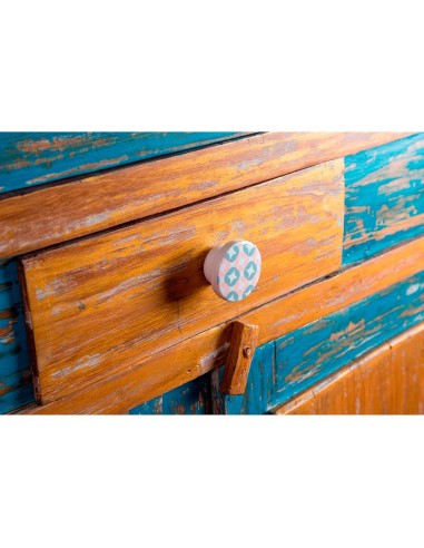 Blister con 4 pomos redondos para mueble...