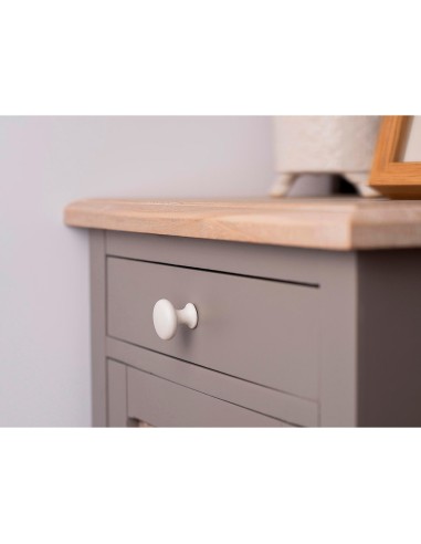 Blister con 4 pomos redondos para mueble...