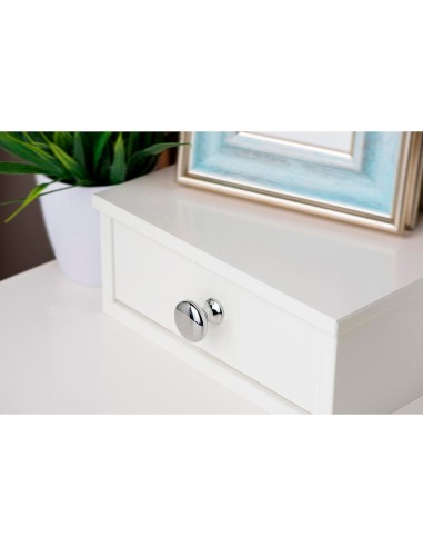 Blister con 4 pomos redondos para mueble...