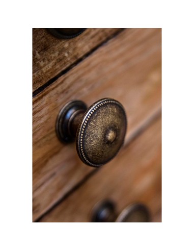 Blister con 4 pomos redondos para mueble...