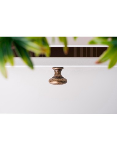 Blister con 4 pomos redondos para mueble...