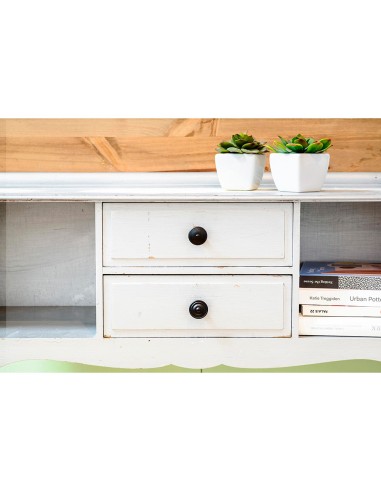 Blister con 4 pomos redondos para mueble...