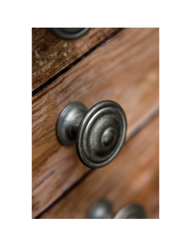 Blister con 4 pomos redondos para mueble...