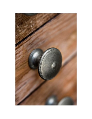 Blister con 4 pomos redondos para mueble...