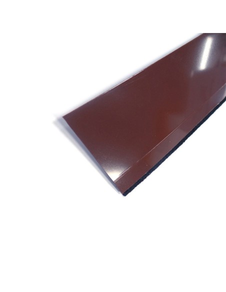 Burlete bajo puerta flexible marron 1m