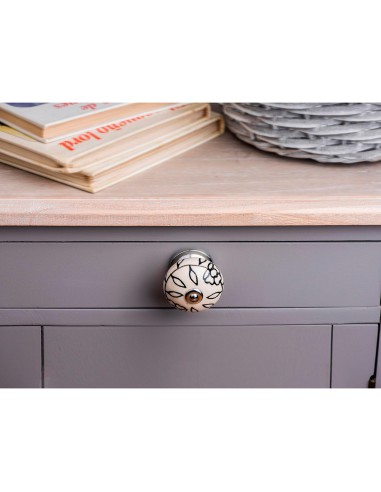 Blister con 4 pomos redondos para mueble...