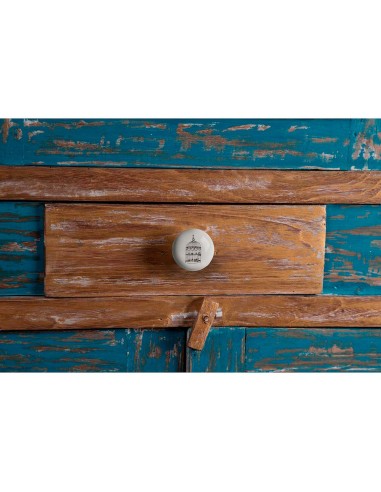 Blister con 4 pomos redondos para mueble...