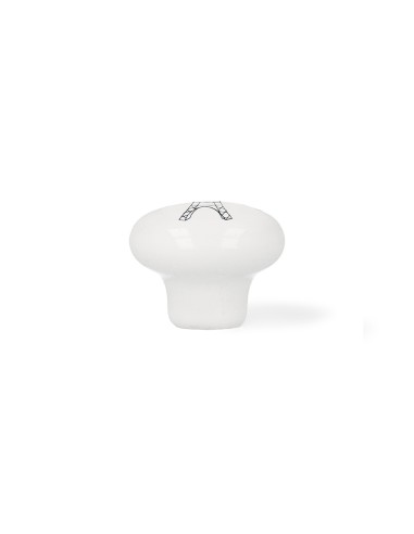 Blister con 4 pomos redondos para mueble...