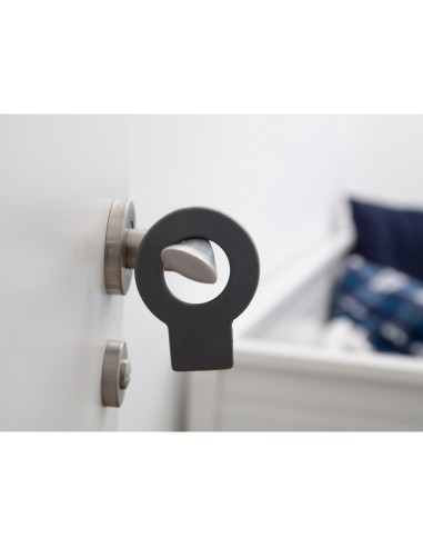 Retenedor de cuña para puerta colgable lock...