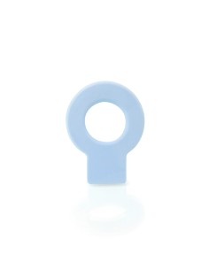 Retenedor de cuña para puerta colgable lock mod.660 de plástico azul. rei 2