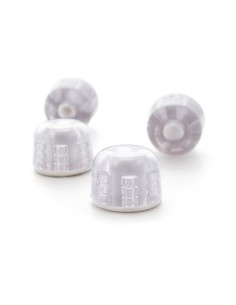 Tope de puerta adhesivo top transparente fabricado en plástico. rei 2