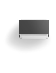 Aplique pared, exterior, hedgehog, antracita, e27, 42 w, sin bombilla, iluminación bidireccional 2