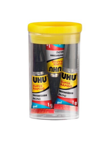 Super rápido minis gel en caja 3 x 1 g