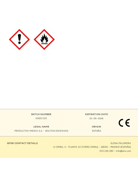 Griffon adhesivo de pvc gel 250ml ref. 6301155