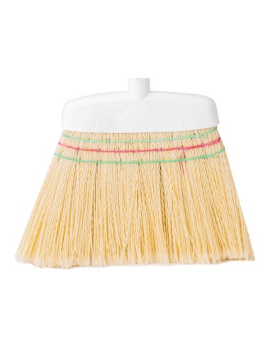 Escoba mil-plast sin mango color amarillo 1803 34x4x26cm