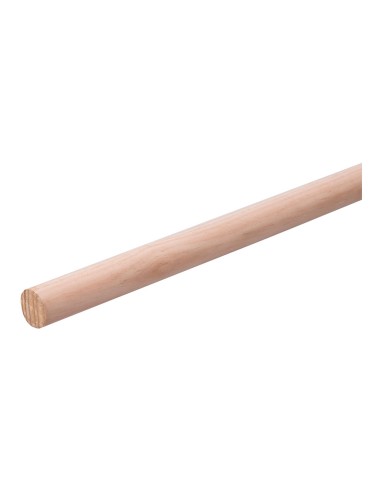 Mango para cepillo de barrendero de madera ø2,8x120cm sin rosca 1994