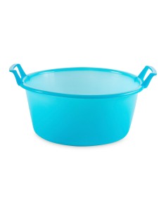 Barreño redondo azul ø35 x 18,5 cm 9l