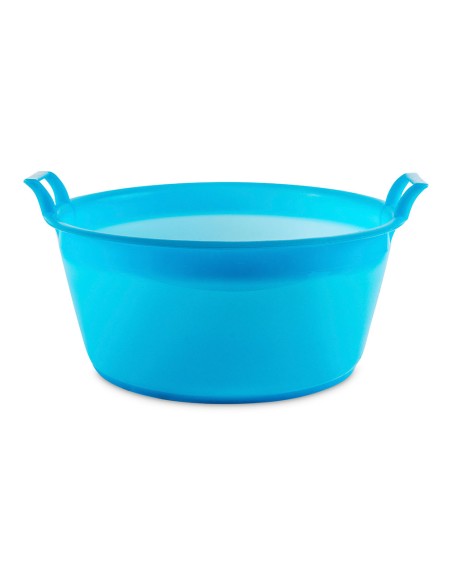 Barreño redondo azul ø 50 x 25,5 cm 28l