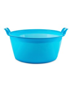 Barreño redondo azul ø 55 x 26,5 cm 40l