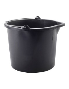 Cubo de construccion 5l con pico 6595 ø23,5x18,3cm